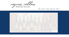 Desktop Screenshot of cayucoscellars.com